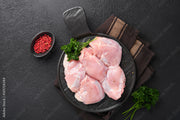 Chicken Thighs Fillet - Skin Off (5kg box)