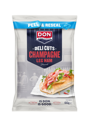 Don Deli Cuts - Champagne Ham (10 x 100g pkts p/box)