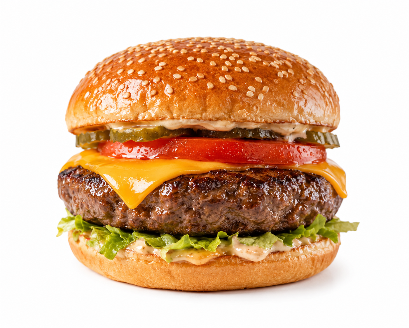 Beef Burger 100g (21 pcs p/bag) - Angel Bay