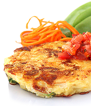 Vegie Magic -  Cheese and vegie burger (150g x 6 p/pkt)