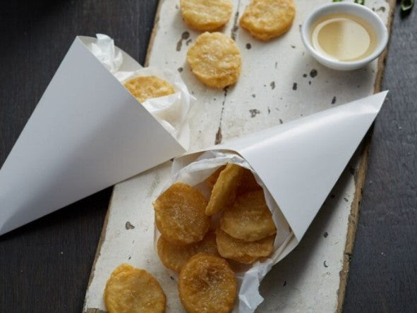 Potato Cakes - Baby Salt & Vinegar (62pcs x16g p/ 1kg bag) - Moka Foods