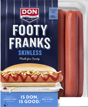 Don Frankfurts - Hot Dog Footy Franks - Skin Off