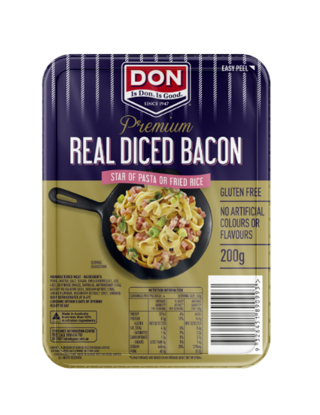 Don Bacon - Diced (200g pkts)