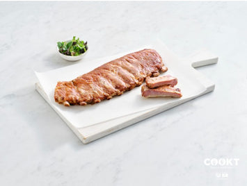 Pork Ribs Plain (approx 1.5kg) -Pre Cooked Ready to Heat and Serve-  'KRC COOKT'