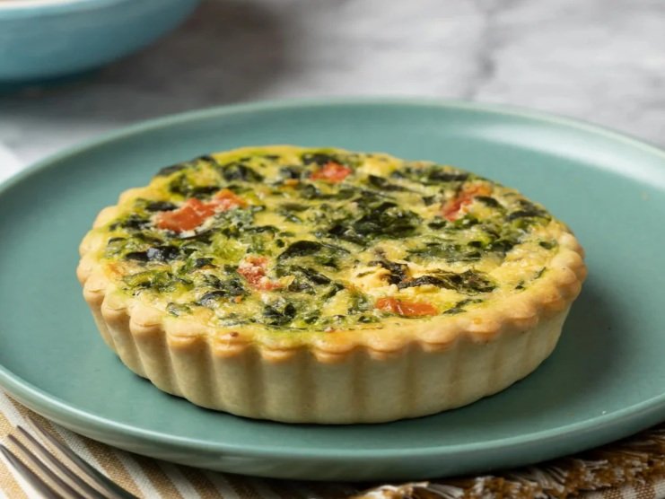 Ivan's Sundried Tomato, Basil and Feta Quiche (60)