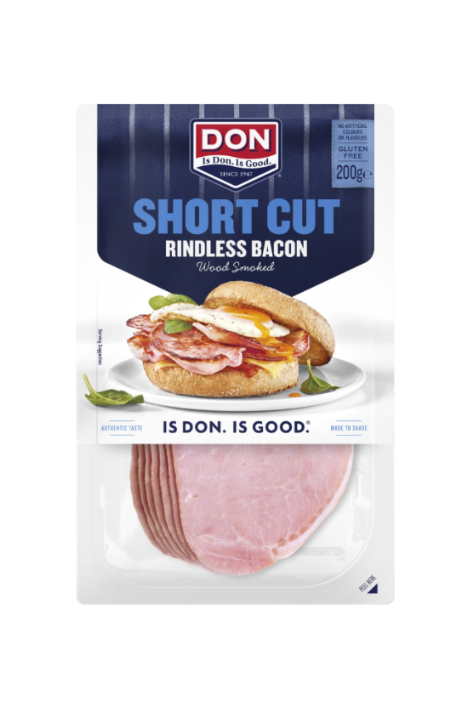 Don Bacon - Short Cut - (9 x 220g Pkts per box) **Bulk Discount for Box Purchase**
