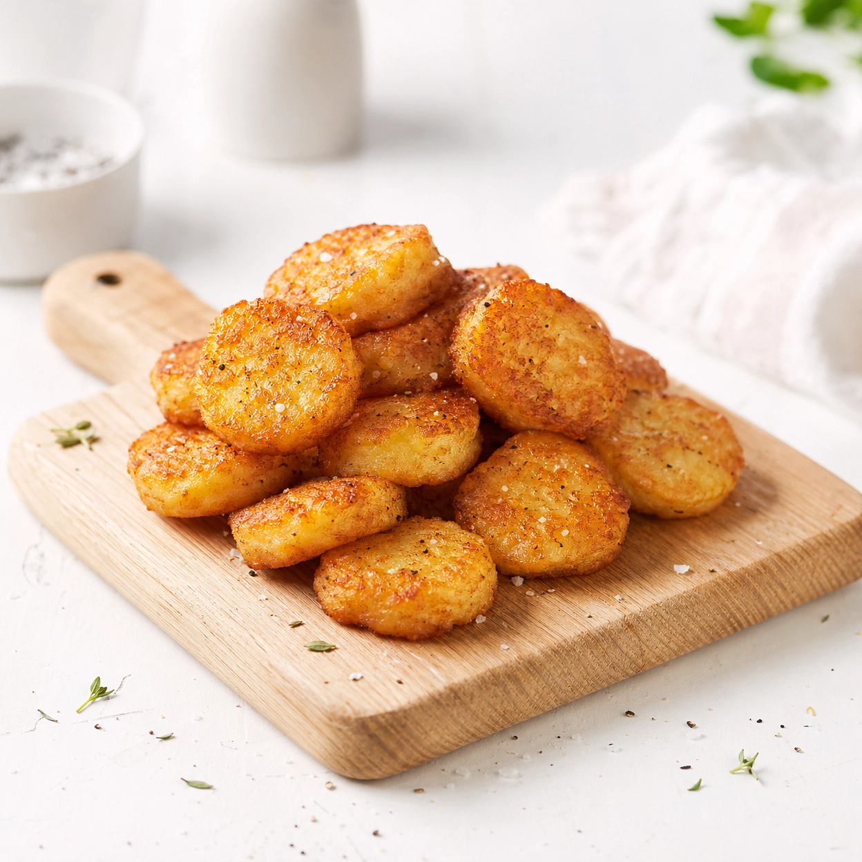 Potato Cakes - Baby plain (62pcs x16g p/ 1kg bag) - Moka Foods