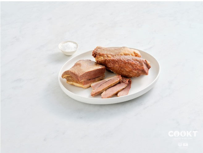 Beef -Seasoned Smoked Brisket (approx 1kg) -Pre Cooked Ready to Heat and Serve-  'KRC COOKT'