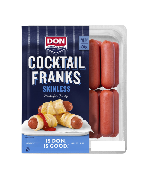 Don Skinless Cocktails (600g) x 5 p/ctn