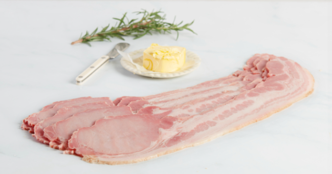 KRC Middle Bacon Rindless (2.5kg) pkt -91876