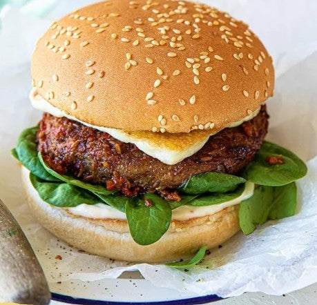 Lamb Burger 120g (20 pcs p/bag) - Angel Bay