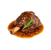 Lamb shanks in red wine sauce- Pre cooked - (Heat & Serve) approx 450g