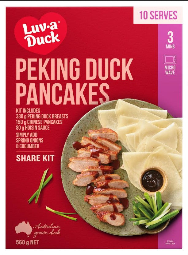 Peking Duck - Pancake Kit- pre cooked ready to heat 560g