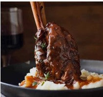 Lamb Shanks -(approx 1kg) - pre cooked Pre cooked ready to heat and serve- 'KRC COOKT'