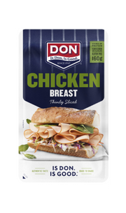 Don Chicken Breast- sliced (8 x 160g pkts p/box) **Bulk Discount for Box Purchase**