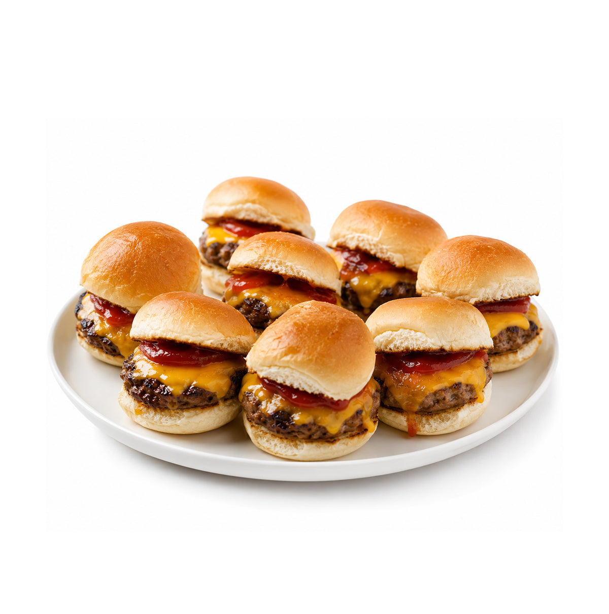 Beef Burger -40g slider- (40g x 20 p/pkt) - Angel Bay