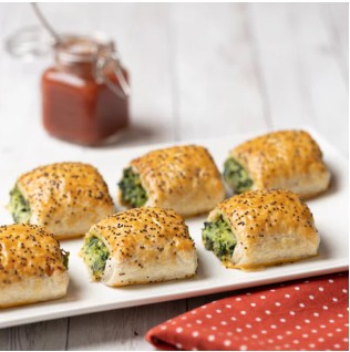 Sausage Rolls - Spinach & Ricotta - Party pack (40g x 60) Ivans Pies