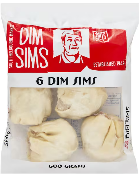 Dim Sim - Sth Melb Beef (6x 600g p/pkt)
