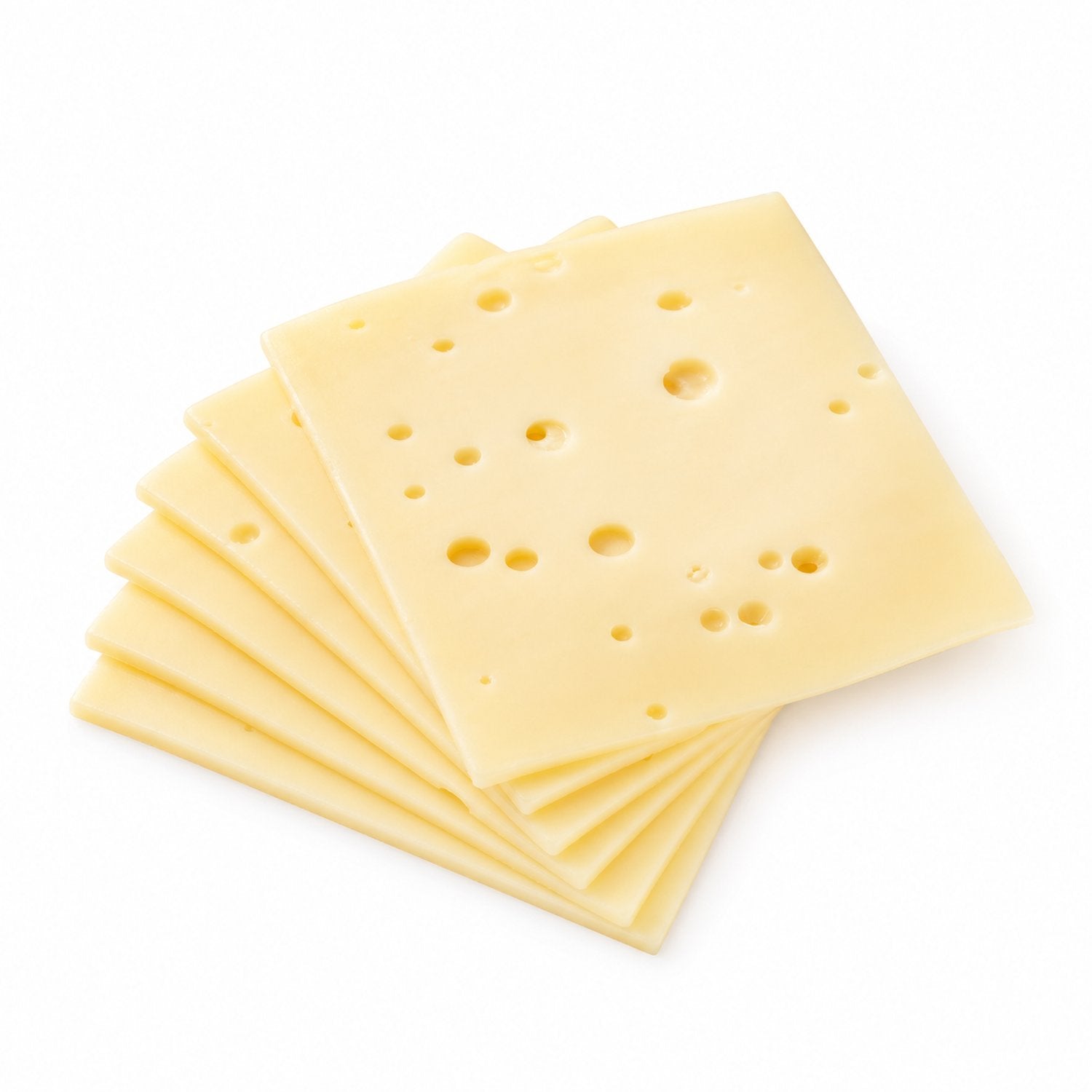 Cheese - Swiss Slices - Clean Shot